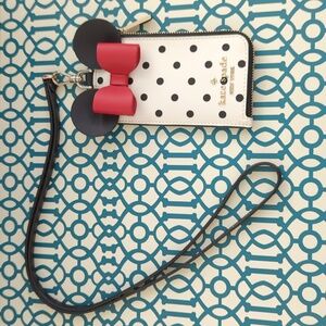 Kate Spade x Minnie Mouse Wallet Lanyard